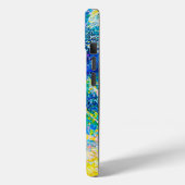 Levendige Abstracte Cat Art Print Case-Mate iPhone Case (Achterkant / Links)