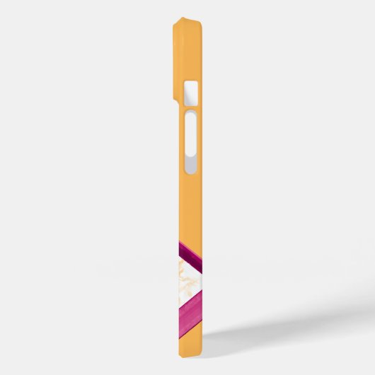 Levendige Abstracte Cosmos Ring & Square – Modern Case-Mate iPhone Case (Achterkant / Links)