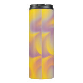 Levendige Abstracte Draaikolk Thermosbeker (Achterkant)