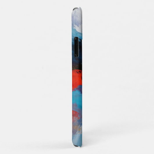 Levendige Abstracte expressie Case-Mate iPhone Case (Achterkant/rechts)