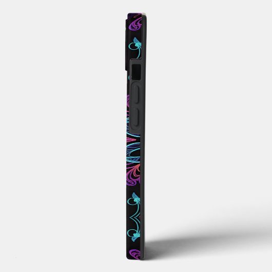 Levendige Abstracte Floral 2 Case-Mate iPhone Case (Achterkant / Links)