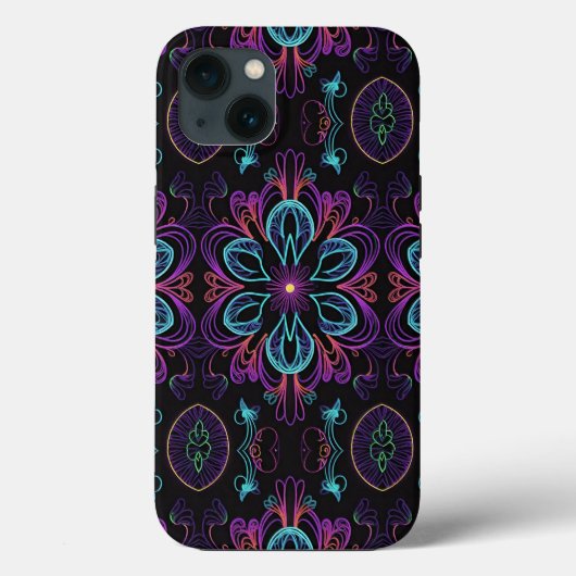 Levendige Abstracte Floral 2 Case-Mate iPhone Case (Achterkant)