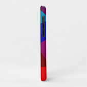 Levendige Abstracte Geometrische Stroomdesign Case-Mate iPhone Case (Achterkant/links)