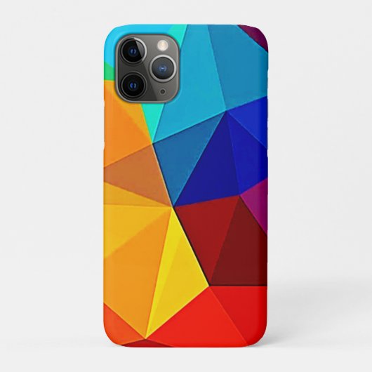 Levendige Abstracte Geometrische Stroomdesign Case-Mate iPhone Case (Achterkant)
