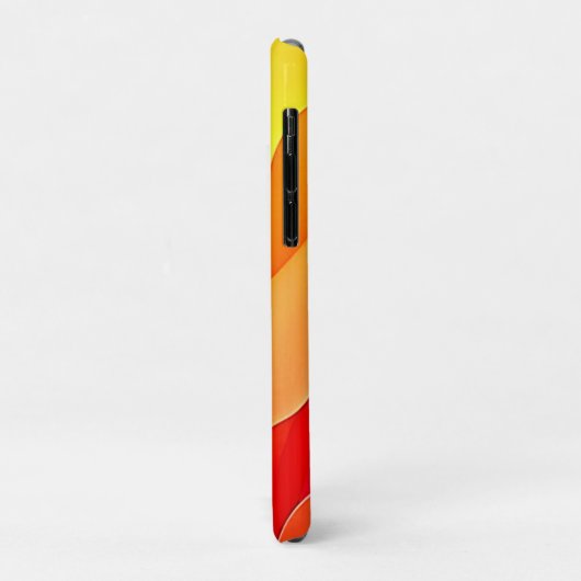 Levendige Abstracte Golf van Warmte Design Case-Mate iPhone Case (Achterkant/links)