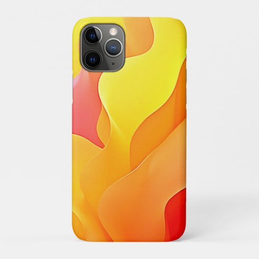 Levendige Abstracte Golf van Warmte Design Case-Mate iPhone Case (Achterkant)