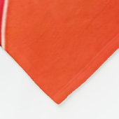 Levendige Abstracte Golf van Warmte Design Fleece Deken (Hoek)