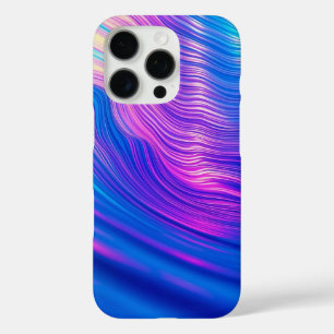 Levendige Abstracte golven Modern esthetisch ontwe iPhone 16 Pro Hoesje
