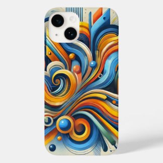 Levendige Abstracte iPhone Case