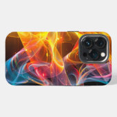 Levendige Abstracte iPhone Case Hoesje (Achterkant horizontaal)