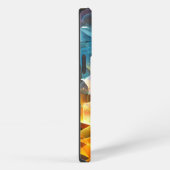 Levendige Abstracte iPhone Case Hoesje (Rechterkant)