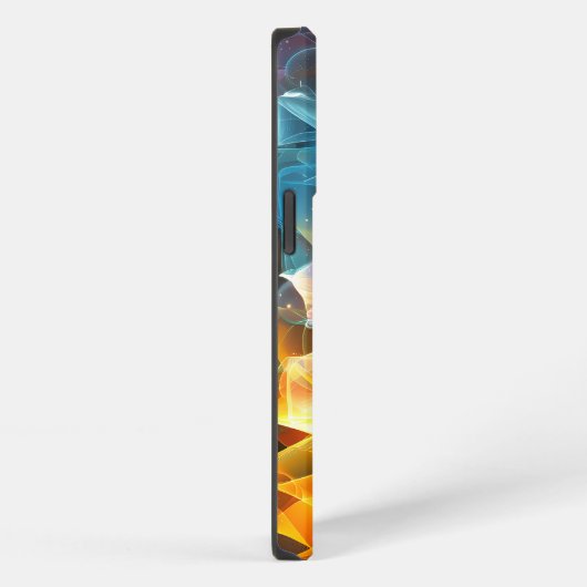 Levendige Abstracte iPhone Case Hoesje (Rechterkant)