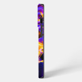 Levendige Abstracte iPhone Case Hoesje (Linkerkant)