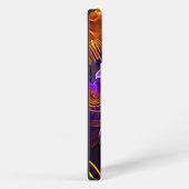 Levendige Abstracte iPhone Case Hoesje (Rechterkant)