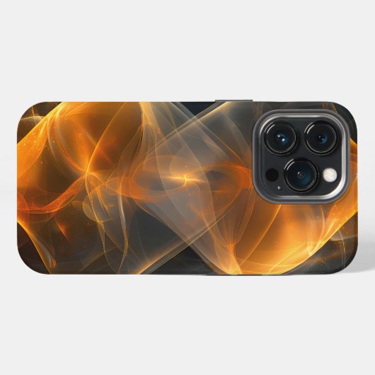 Levendige Abstracte iPhone Case iPhone Hoesje (Achterkant horizontaal)