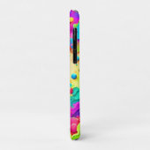 Levendige Abstracte kleurenexplosiekunst Case-Mate iPhone Case (Achterkant/links)