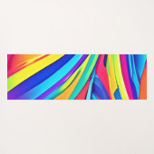 Levendige Abstracte kleurengolfkunst Yogamat (Achterkant (horizontaal))