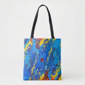 Levendige Abstracte kleurenillustraties Tote Bag (Voorkant)