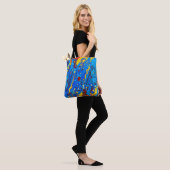 Levendige Abstracte kleurenillustraties Tote Bag (Op model)