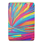 Levendige Abstracte kleuruitbarsting Badmat (Voorkant Verticaal)