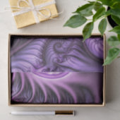 Levendige abstracte koele roze paarse fractale kun tissuepapier (Geschenk)