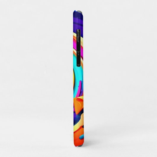 Levendige Abstracte kosmische vortexkunst Case-Mate iPhone Case (Achterkant/links)