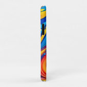 Levendige Abstracte kunst Case-Mate iPhone Case (Achterkant/rechts)