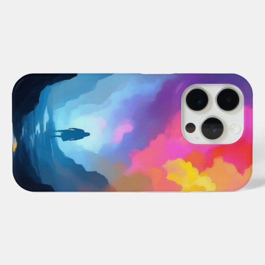 Levendige Abstracte kunst Case-Mate iPhone Case (Achterkant (horizontaal))