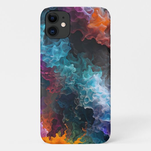 Levendige Abstracte kunst: een caleidoscoop van kl Case-Mate iPhone Case (Achterkant)