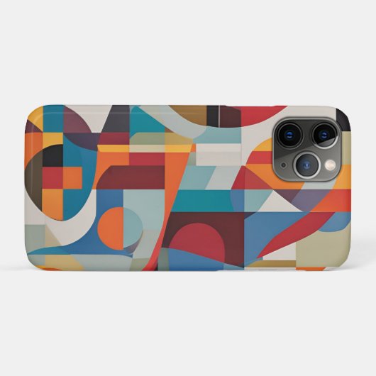 Levendige Abstracte kunst - expressief en kleurrij Case-Mate iPhone Case (Achterkant (horizontaal))