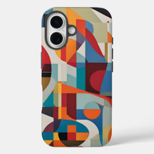 Levendige Abstracte kunst - expressief en kleurrij iPhone 16 Hoesje