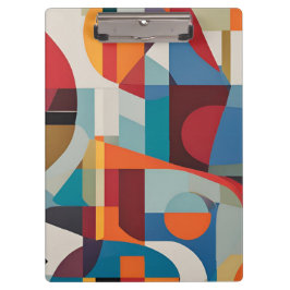 Levendige Abstracte kunst - expressief en kleurrij Klembord
