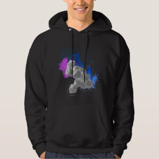 Levendige Abstracte Kunst Hoodie – Kleurrijk Creat
