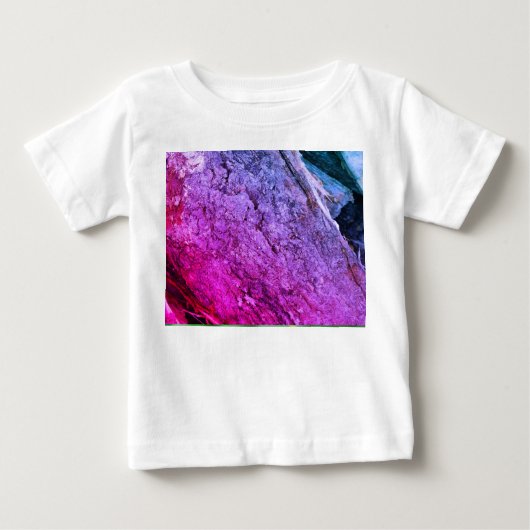 Levendige Abstracte Kunst op een Witte T-Shirt (Voorkant)