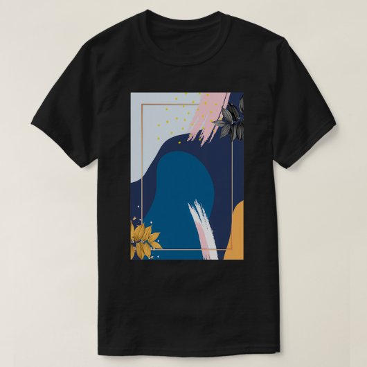 Levendige Abstracte kunst T-shirt (Design voorkant)