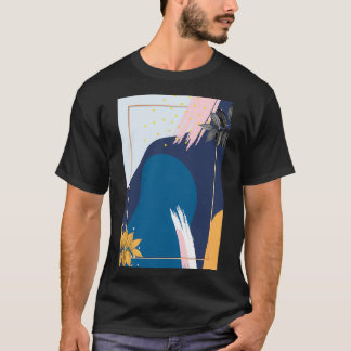 Levendige Abstracte kunst T-shirt