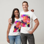 Levendige Abstracte Kunst T-shirt (Unisex)