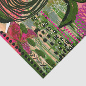 Levendige Abstracte Kunst Tissuepapier voor Scrapb (Detail)