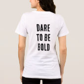 Levendige Abstracte Kunst Tri-Blend Shirt (Achterkant)