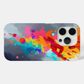 Levendige Abstracte kunst vet kleurrijk Case-Mate iPhone Case (Achterkant (horizontaal))