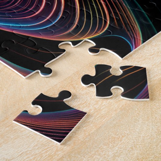 Levendige Abstracte Legpuzzel (Zijkant)