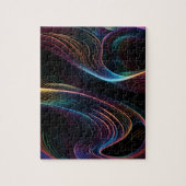 Levendige Abstracte Legpuzzel (Verticaal)