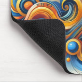 Levendige Abstracte Muismat (Hoek)