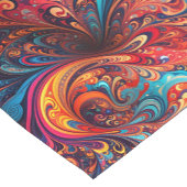 Levendige Abstracte Ontwerp Korte Tafelloper (Hoek)