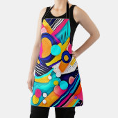 Levendige Abstracte Pop Art Schort (Insitu)