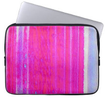 Levendige Abstracte Roze en Paarse Strepen Art