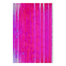 Levendige Abstracte Roze en Paarse Strepen Art