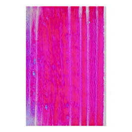 Levendige Abstracte Roze en Paarse Strepen Art Perfect Poster