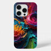 Levendige Abstracte Splash Art - Kleurrijke Paint  Case-Mate iPhone Case (Achterkant)