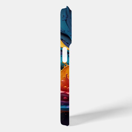Levendige Abstracte Splash Art - Kleurrijke Paint  Case-Mate iPhone Case (Achterkant / Rechts)